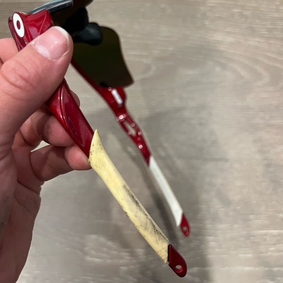 Red Oakley Radars (Women’s) - Picture 7 of 10